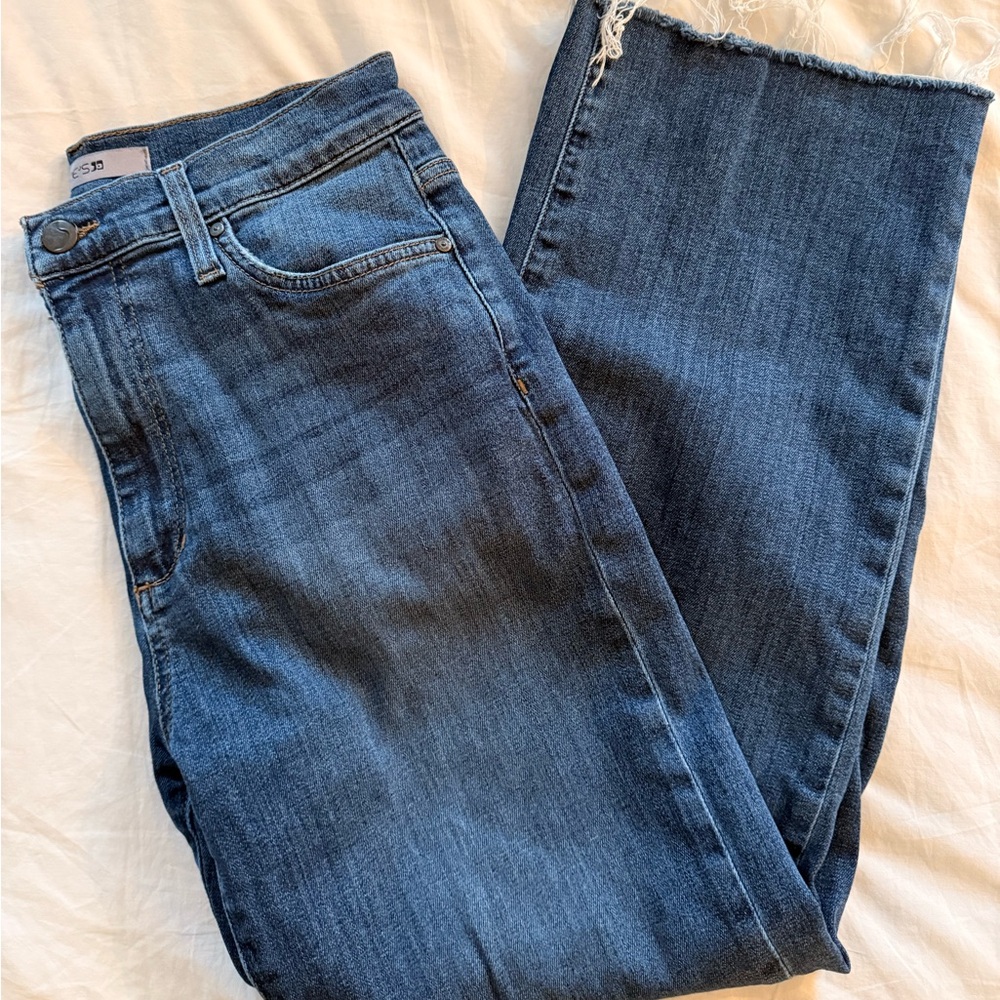 Joe's Jeans Dark Blue Ankle Cropped Denim